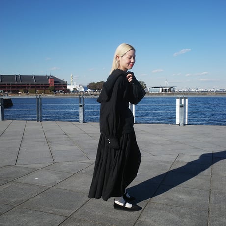HARVEST FESTIVAL SKIRT - black hole