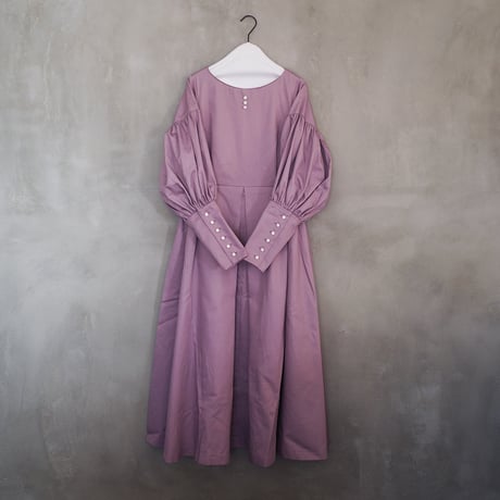 “BOUQUET” lots of little happiness DRESS - MURASAKI