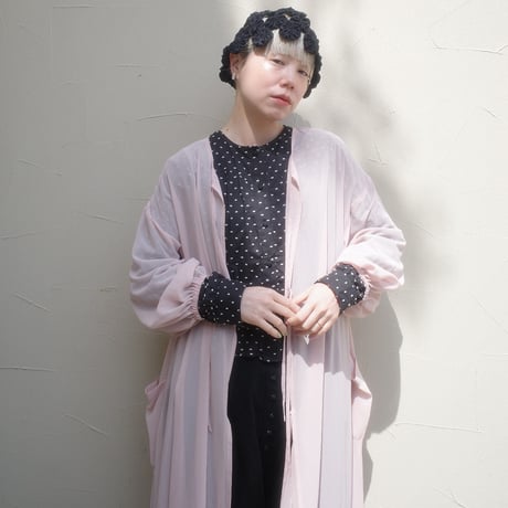 “TEA BREAK” 2WAY GOWN DRESS - pink