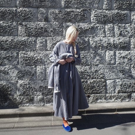 ON/OFF CHECK 182 DRESS - SEASIDE SUNRISE