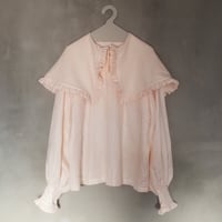 【4/6〜再予約販売】 SHELTER BLOUSE - pink
