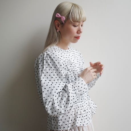 Tang Yuan Parlor's BLOUSE - mochi2 white
