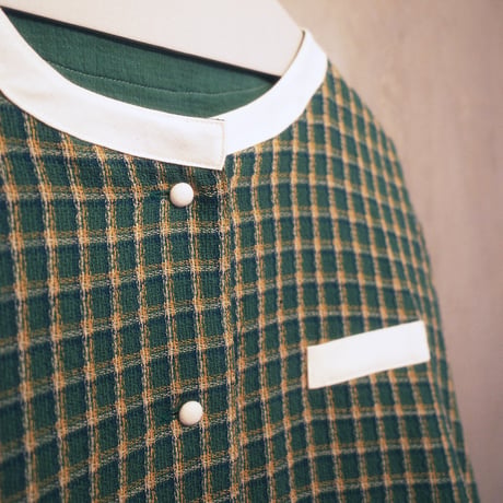 ON/OFF 182 BLOUSE JACKET - GREEN SMOOTHIE