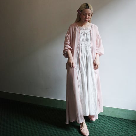 “TEA BREAK” 2WAY GOWN DRESS - pink