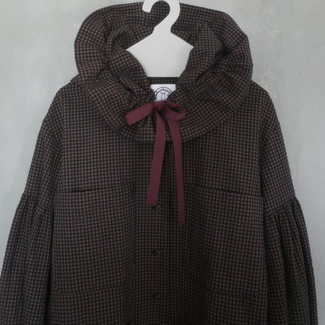 Long Way Home Blouse Jacket - forest check