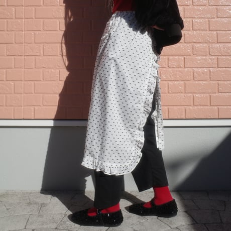 Tang Yuan Parlor's APRON - mochi2 white