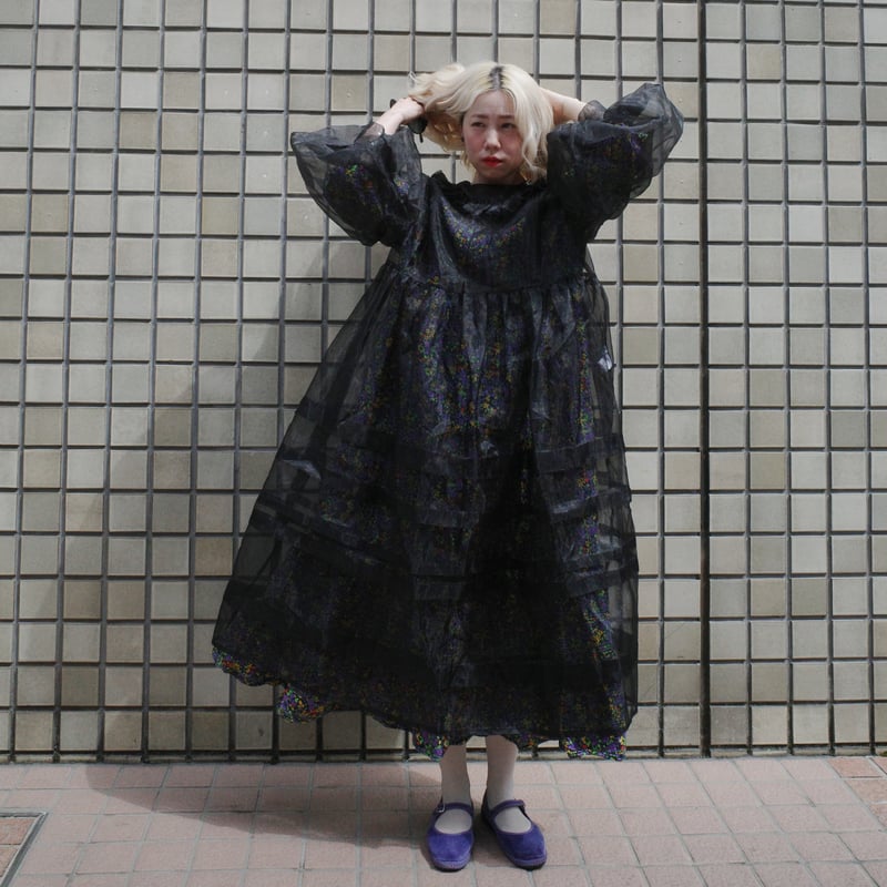 予約販売】DOLL ORGANZA TUCK DRESS | madder madder