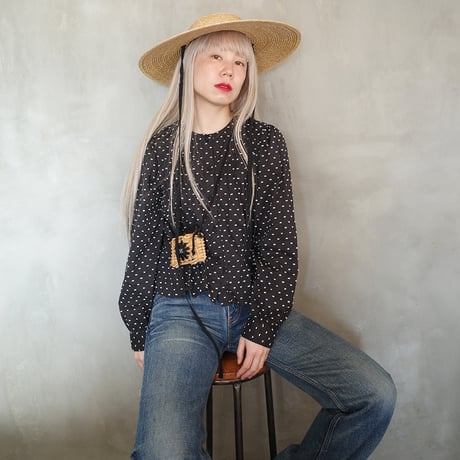 Tang Yuan Parlor's BLOUSE - toro2 black