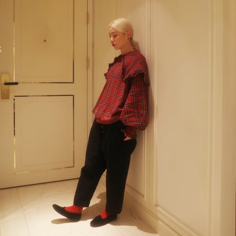 MANY MANY MOON PANTS -  RED MOON