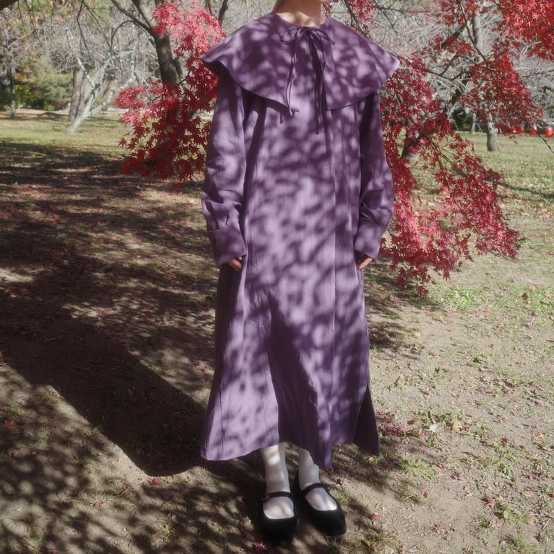 First Quarter MOON DRESS - PURPLE | madder madder