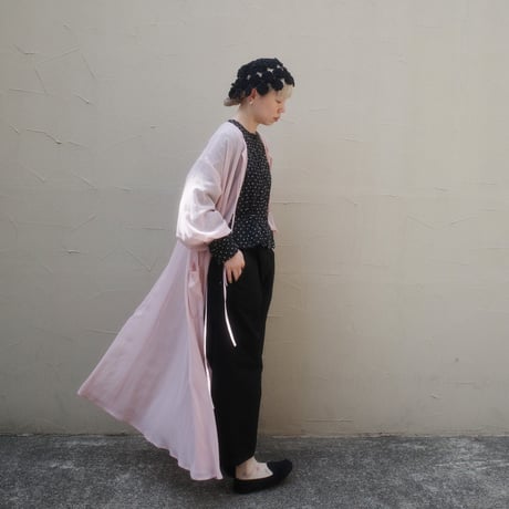 “TEA BREAK” 2WAY GOWN DRESS - pink