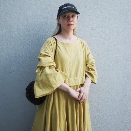 YO-JO- DRESS - TURMERIC -