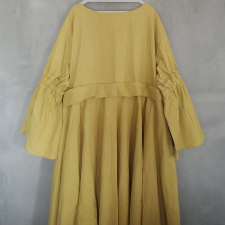 YO-JO- DRESS - TURMERIC -