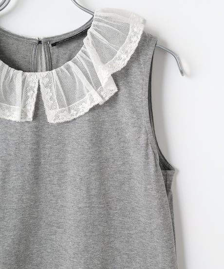 Tulle Collar Tops 2916-471 ¥19,800