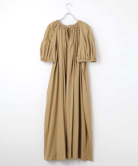 2913-700 Big Puff Sleve Dress ● Special Price  ¥22,000