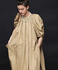 2913-700 Big Puff Sleve Dress ● Special Price  ¥22,000