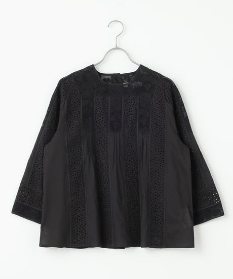 Lace Combination Blouse 2911-929  ● Special  Price ¥26,400