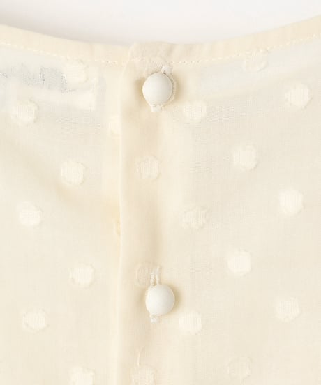 Dot Jaquard Blouse(2911-914) ● Special  Price ¥14,300