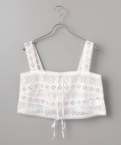 2911-946 Lace Combination Camisole ¥30,800