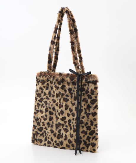 Leopard Fur Tote A  Misc-1374