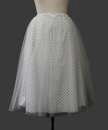 New Long Tutu Skirt Dot(2912-322dot)
