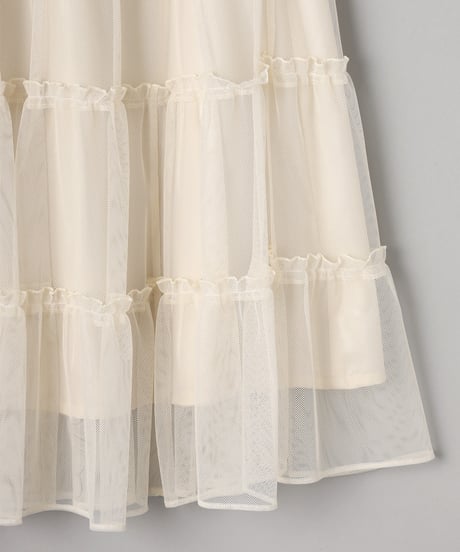 Tulle Mellow Tiered Skirt 2912-909
