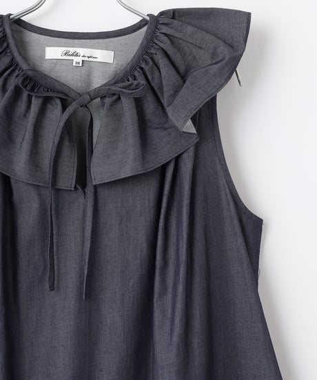 2913-707 Big Collar Dress ¥44,000