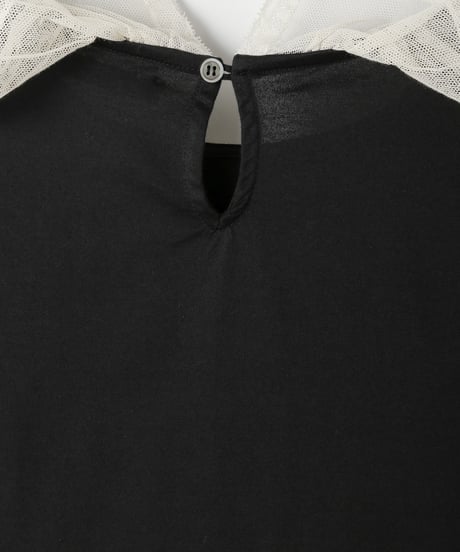 Tulle Collar Long T  2916-467