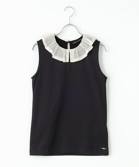 Tulle Collar Tops 2916-471 ¥19,800