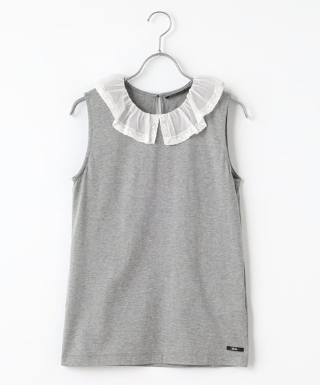 Tulle Collar Tops 2916-471 ¥19,800
