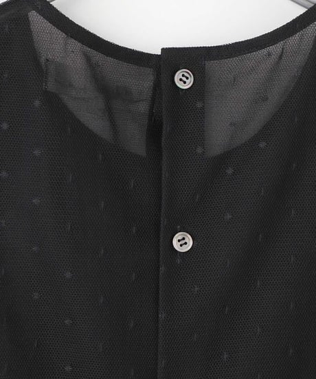 Dot Tulle Blouse(2911-901) ●Special Price ¥14,300