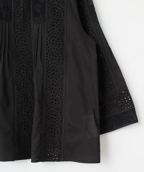 Lace Combination Blouse 2911-929  ● Special  Price ¥26,400