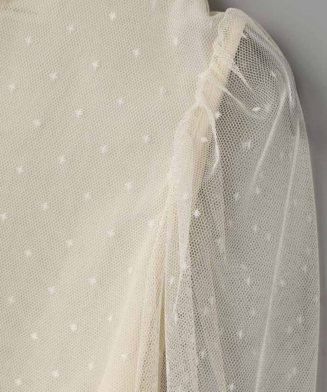 Dot Tulle Blouse(2911-901) ●Special Price ¥14,300