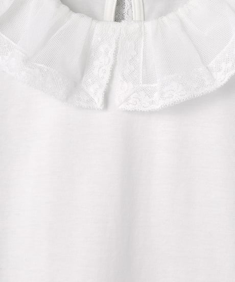 Tulle Collar Tops 2916-471 ¥19,800