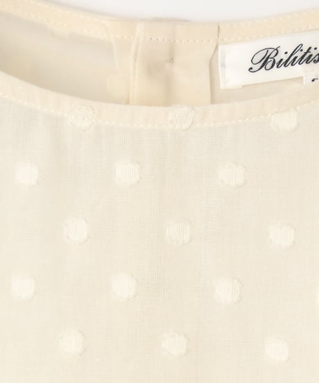 Dot Jaquard Blouse(2911-914) ● Special  Price ¥14,300