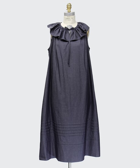 2913-707 Big Collar Dress ¥44,000