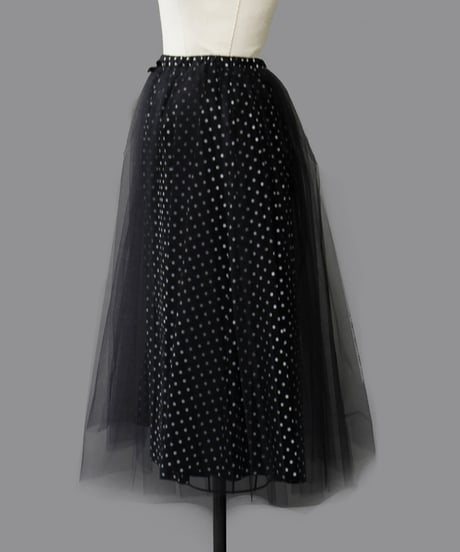 New Long Tutu Skirt Dot(2912-322dot)
