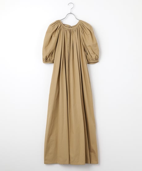 2913-700 Big Puff Sleve Dress ● Special Price  ¥22,000