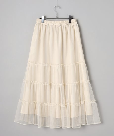 Tulle Mellow Tiered Skirt 2912-909
