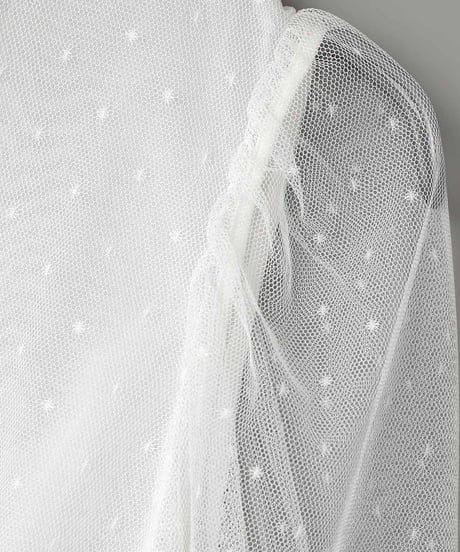Dot Tulle Blouse(2911-901) ●Special Price ¥14,300