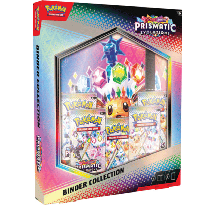 海外ポケモン Prismatic Evolutions バインダーコレクション ポケモンカード】Prismatic Evolutions Binder Collection
