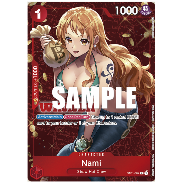 ワンピースカード】Nami(ST01-007)Winnerプロモ ナミ ワンピースカード】Nami(ST01-007)Winnerプロモ ナミ
