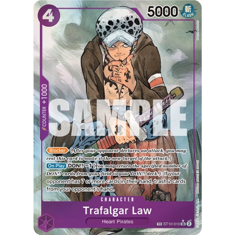 ワンピースカード】Trafalgar Law ST10-010 TR | Huskita TCG ワンピースカード】Trafalgar Law ST10-010 TR | Huskita TCG