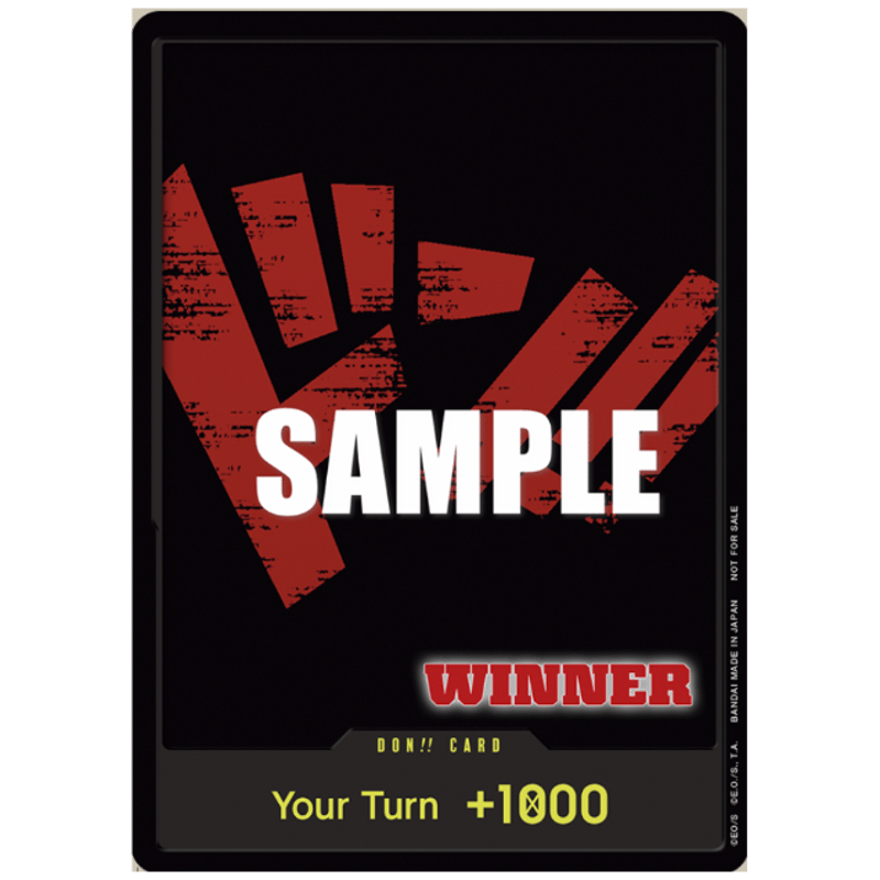 ワンピースカード】DON‼CARD Winnerプロモ ドンカード | Huskita TCG ワンピースカード】DON‼CARD Winnerプロモ ドンカード | Huskita TCG