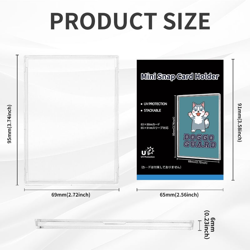 Mini Snapスリーブ | Huskita TCG