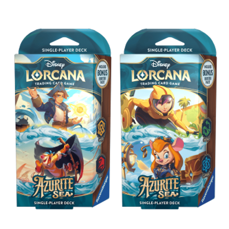 ディズニー ロルカナ 英語版 第6弾 Azurite Sea Disney Lorcana Trading Card Game: Azurite Sea Chapter 6