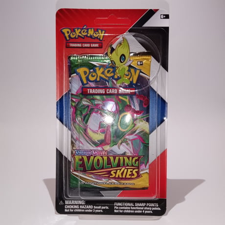 ポケモン　ピンブリスター　２パック＋バッジ　Evolving Skies