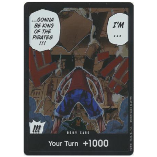ONE PIECE DAY ルフィ　ドンカード ドン!!カード【海賊王に、、、】 モンキー・D・ルフィ 拡張