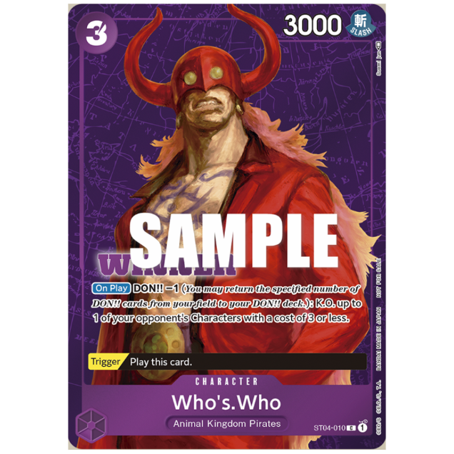 ワンピースカード】Who's Who Winnerプロモ フーズフー | Huskita TCG