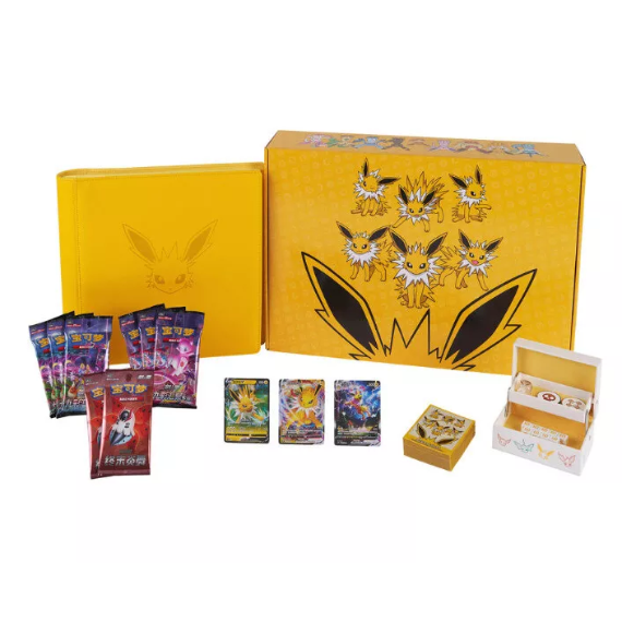 ポケモンカード】簡体字版 イーブイギフトボックス サンダー 夏ポケカ